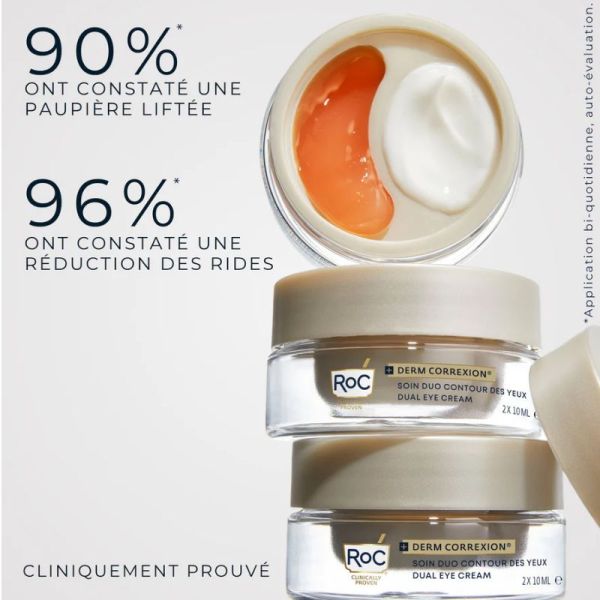 RoC Derm Correxion duo soin contour des yeux 2x 10 ml