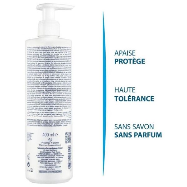 Ducray Dexyane gel nettoyant surgras 400ml