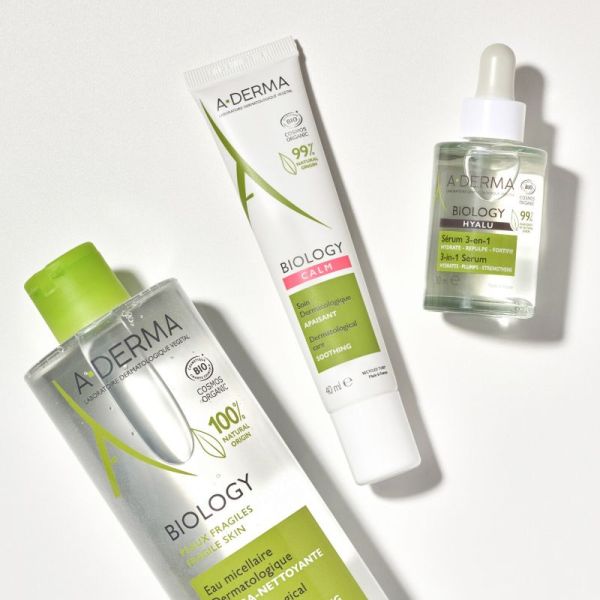 A-Derma Biology Calm soin dermatologique apaisant Bio 40ml