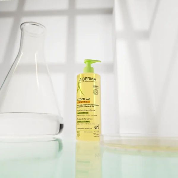 A-Derma  Exomega Control huile lavante émolliente anti grattage recharge 500ml