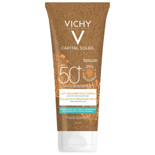 Vichy Capital Soleil lait solaire Éco-Conçu SPF50+ 200 ml