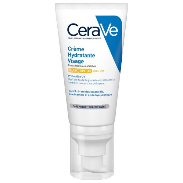 Crème hydratante visage jour SPF30 52ml