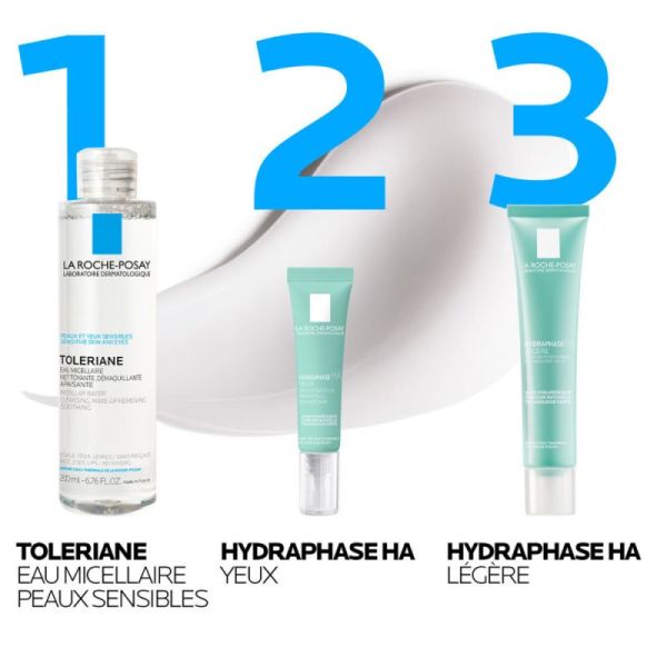 Roche Posay Hydraphase crème légère hydratante à l'acide hyaluronique 40ml