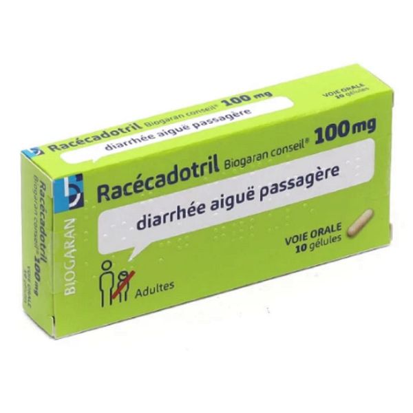 Biogaran Racecadotril 100 mg 10 gélules