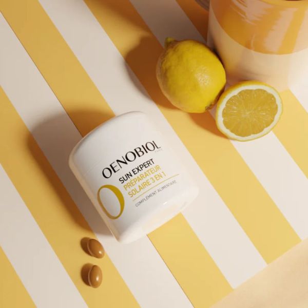 Oenobiol Sun Expert préparateur solaire 3 en 1 2 x 30 capsules végétales