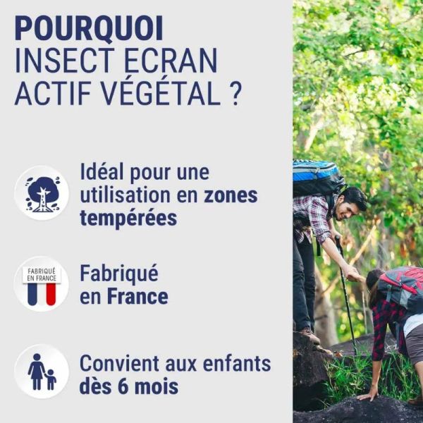 Insect Ecran spray anti-moustiques actif végétal 100ml