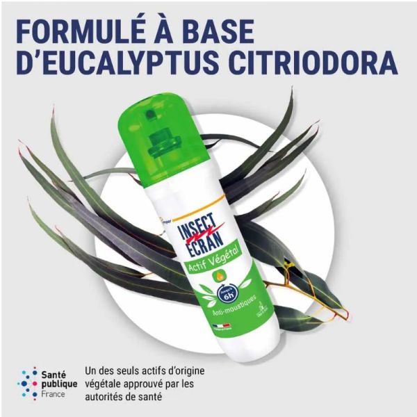 Insect Ecran spray anti-moustiques actif végétal 100ml