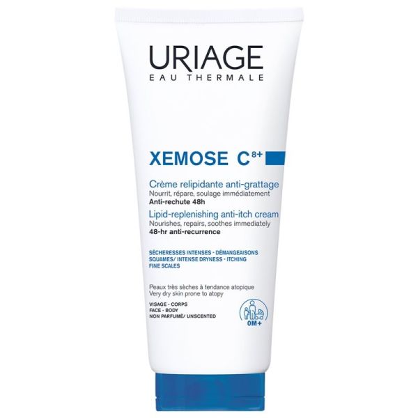 Uriage Xémose C8+ Crème Relipidante Anti-Grattage 200 ml