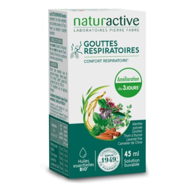 Naturactive gouttes respiratoires 90ml
