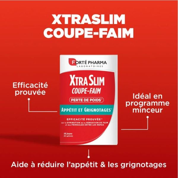 Forté Pharma XtraSlim coupe faim 60 gélules