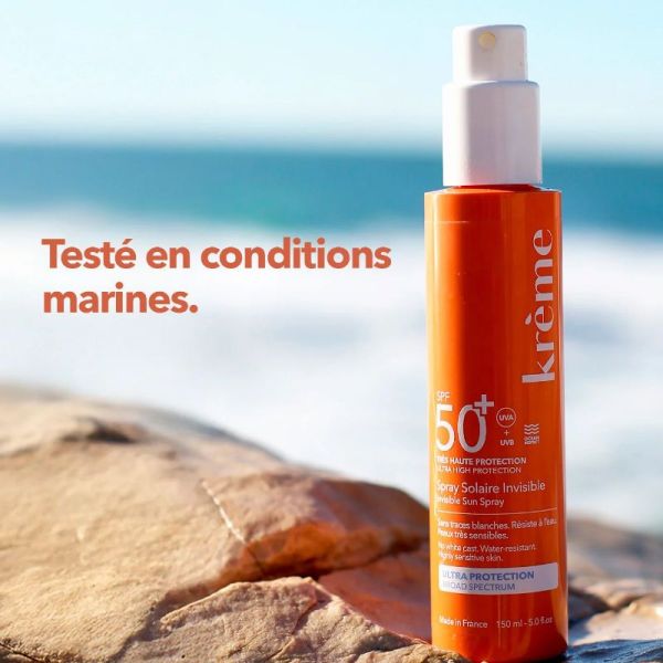 Krème eau solaire fraîche SPF50 spray 50ml