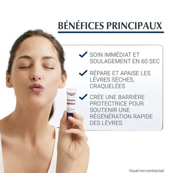 Eucerin Aquaphor réparateur lèvres SOS 10ml