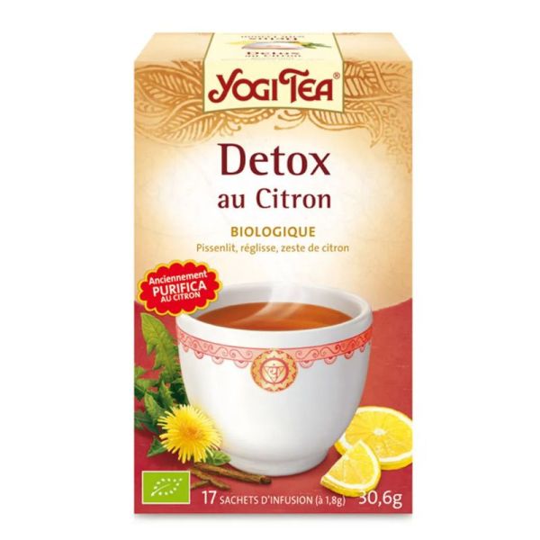Yogi Tea Detox Citron 17 Sachets