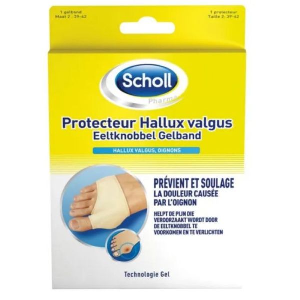 Scholl Protecteur Hallux Valgus Oignons taille 36-38 (taille 1)