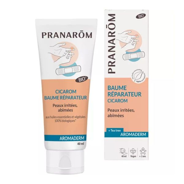 Pranarom Aromaderm Cicarom baume réparateur 40ml