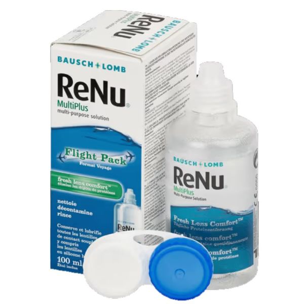 Bausch & Lomb Renu MPS solution multifonctions lentilles format voyage 100ml