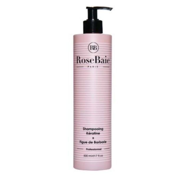 RoseBaie Shampoing Kératine et huile de figue barbarie 500ml