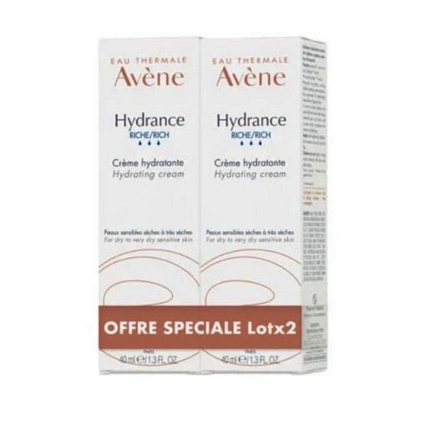 Hydrance riche crème hydratante 2x40ml