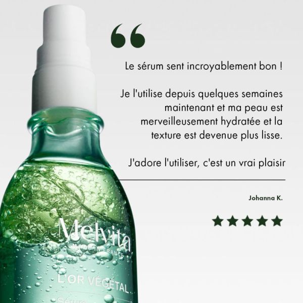 Melvita L'Or Végétal sérum hydra-perfecteur corps bio 100ml