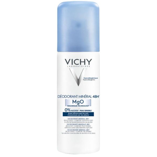Vichy déodorant minéral 48h 125 ml