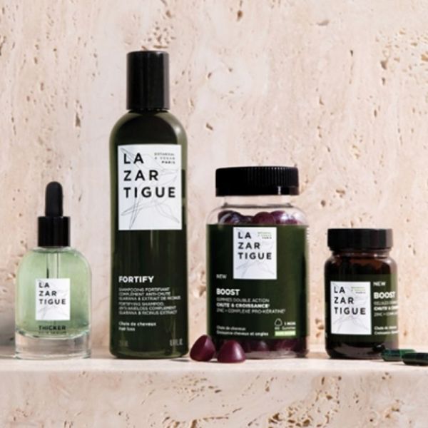 Lazartigue Boost chute et croissance des cheveux 60 gummies