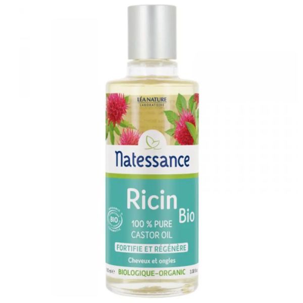Natessance Ricin huile Bio équitable fortifie et régénère 100ml