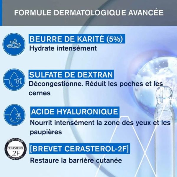 Uriage Xémose C8+ soin palpébral nourissant apaisant peaux très sèches 15ml
