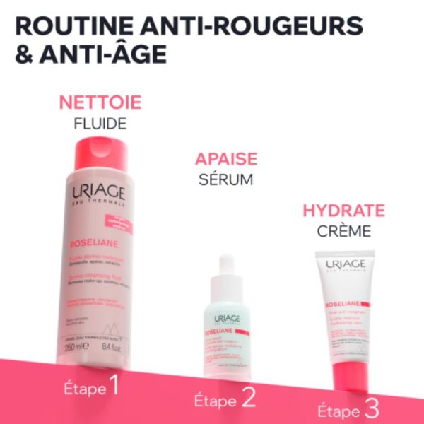 Uriage Roséliane sérum lissant orrecteur anti-rougeurs 30ml
