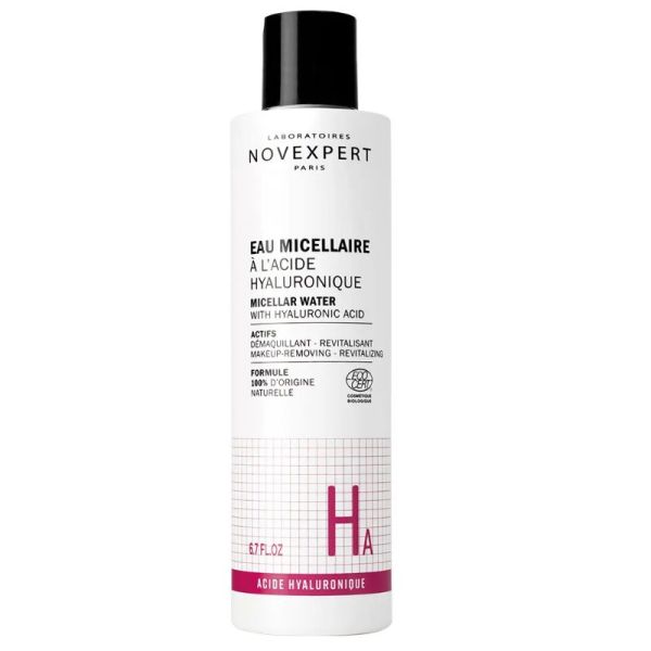 Novexpert Acide Hyaluronique eau micellaire à l'acide hyaluronique 200ml