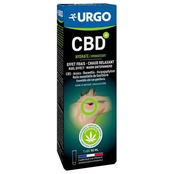 Urgo CBD+ crème de massage 50 ml