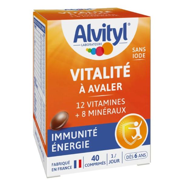 Alvityl Vitalité 40 comprimés à avaler
