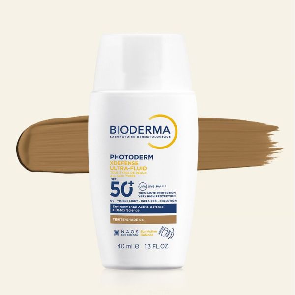 Bioderma Photoderm XDefense Ultra-Fluid SPF50+ Teinté 04 40ml