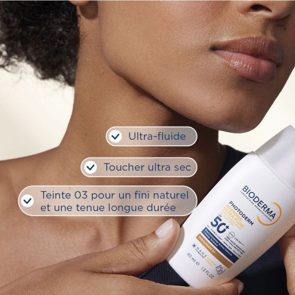 Bioderma Photoderm XDefense Ultra-Fluid SPF50+ Teinté 04 40ml