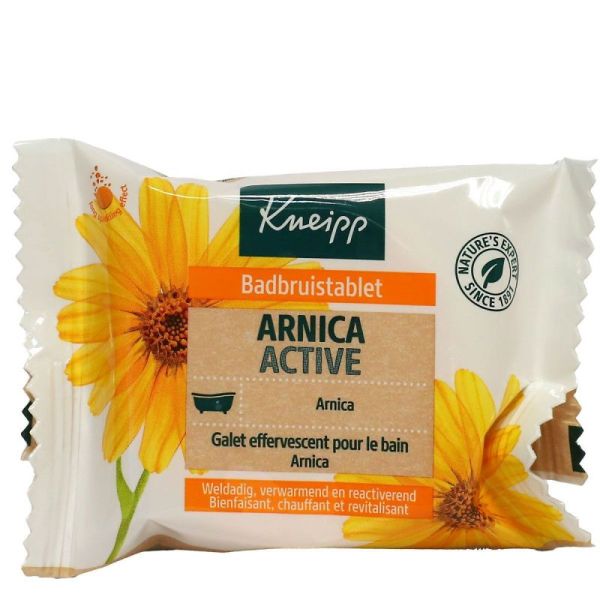 Kneipp Galet Effervescent Arnica pour le Bain 80 g