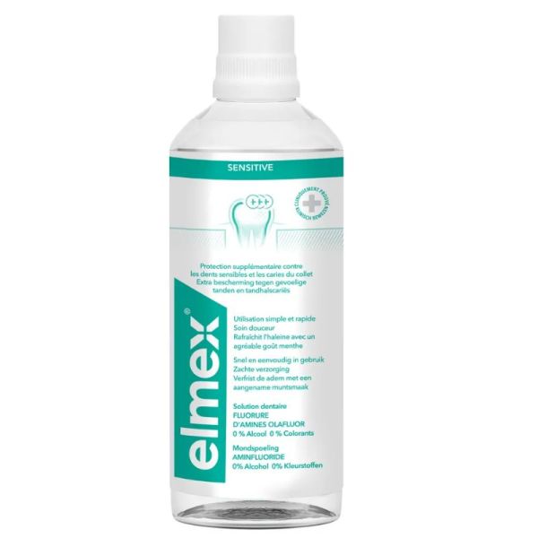 Elmex Sensitive Solution Dentaire Sans Alcool 400ml