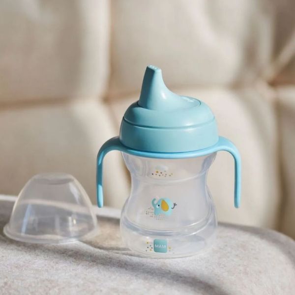 MAM Learn to Drink Cup Tasse d’apprentissage 6 Mois et + +6 mois190ml