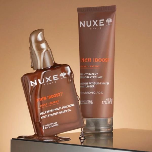 Nuxe Men [BOOST]³ Huile barbe multi-fonctions 30ml