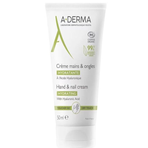 Crème mains et ongles hydratante bio 50ml