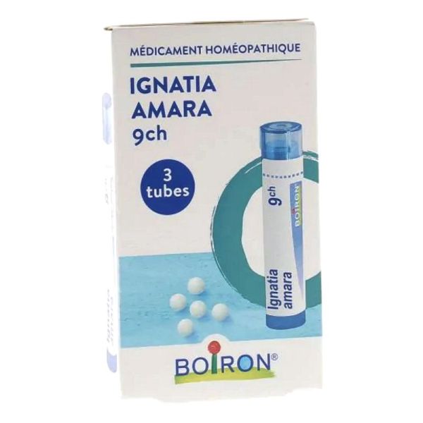 Boiron Ignatia amara Homéopack 9CH granules 3 tubes