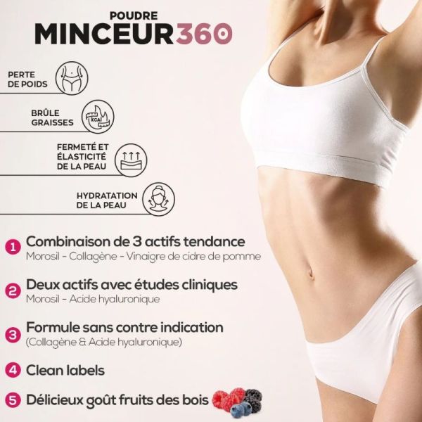 Eafit Minceur 360 morosil collagène acide hyaluronique 200g