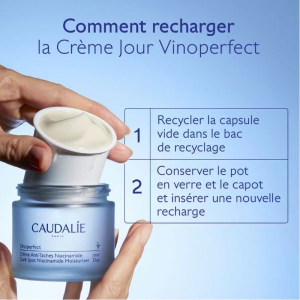Caudalie Vinoperfect crème anti-taches nicainamide recharge 50ml