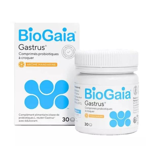 Biogaia Gastrus 30 Comprimés à Croquer