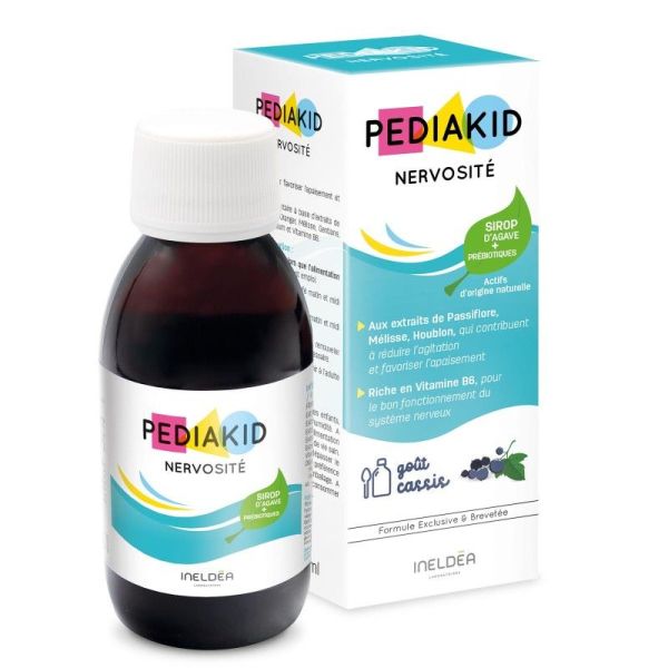 Pediakid Nervosite sirop gout cassis 125 ml