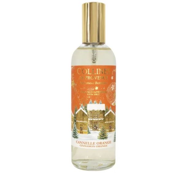 Collines de Provence Parfum d'Intérieur de Noël Cannelle Orange100ml
