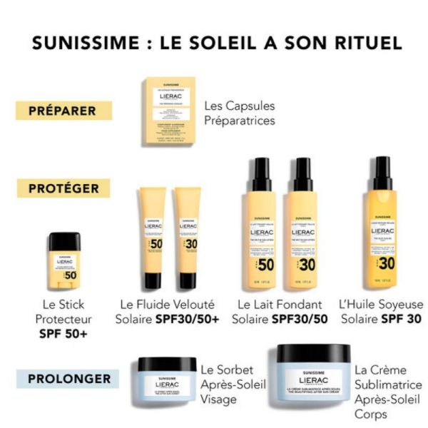 Lierac Sunissime les capsules préparatrices 2x30 capsules