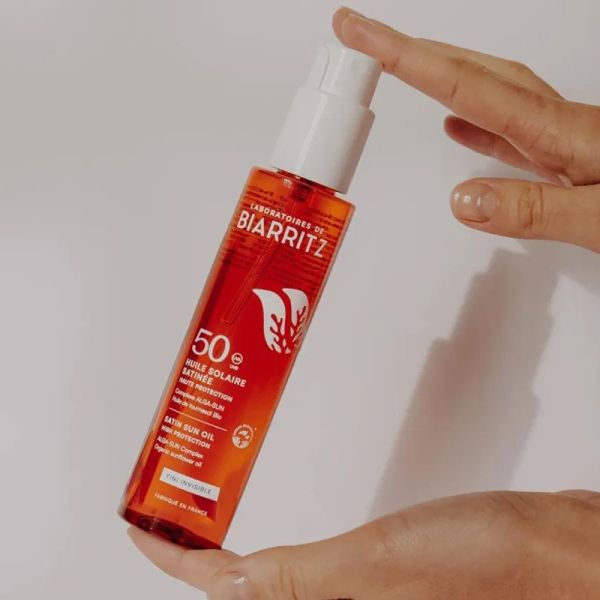 Laboratoires de Biarritz solaires SPF50 huile invisible 125ml