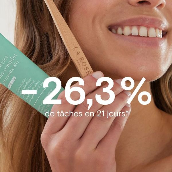 La Rosée dentifrice soin complet à la menthe Bio offre spéciale
