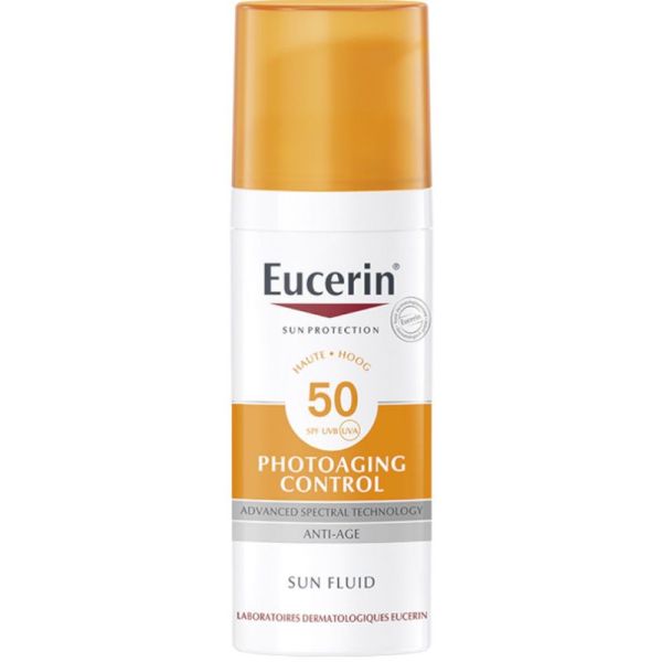 Eucerin Sun Photoaging Control SPF50 protection solaire fluide anti âge 50ml