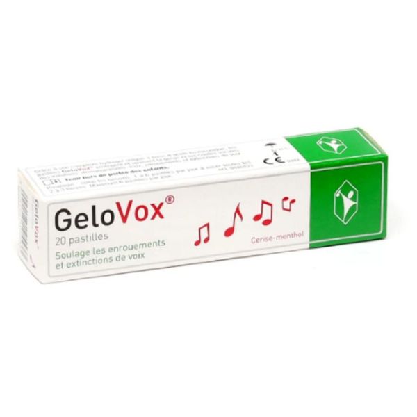 Gelovox pastilles gorge 20 pastilles