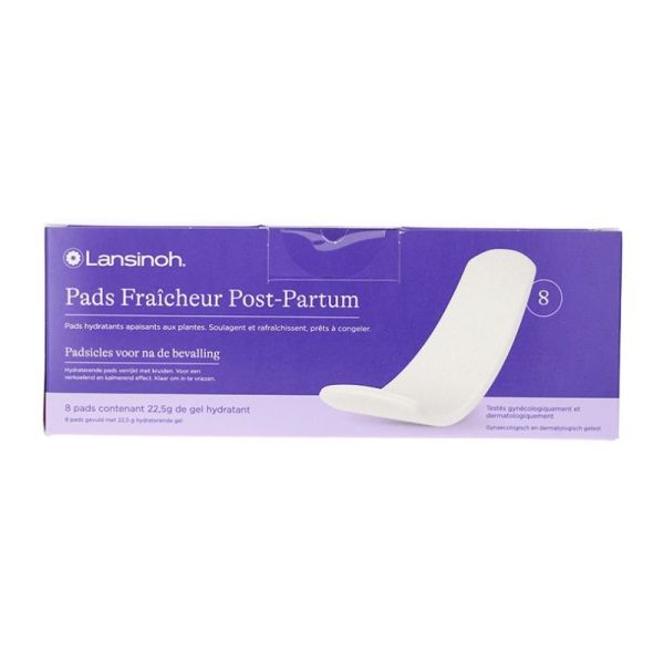Lansinoh Pads fraîcheur post-partum 8 Pads